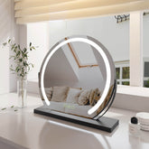 emke round desktop makeup mirror ucm13bkb